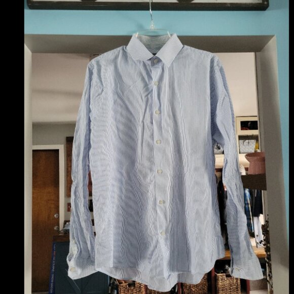 Men's size 16 neck. Express button down shirt. - Picture 1 of 4